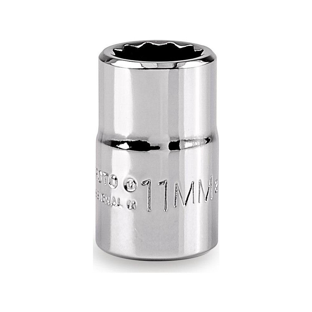 Proto J5211M Hand Socket 11 mm Socket, 12-Point