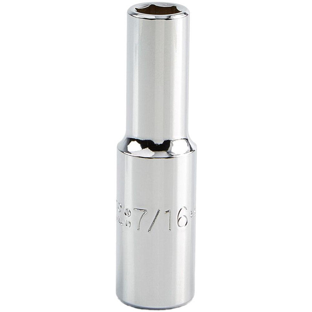 Proto J5314H Deep Hand Socket 7/16" Socket, 6-Point