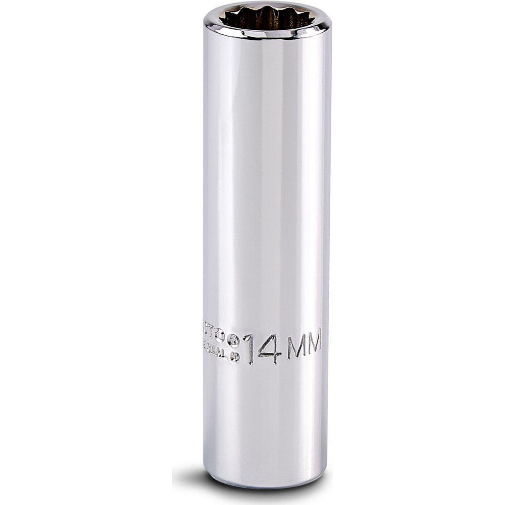 Proto J5314M Deep Hand Socket 14 mm Socket, 12-Point