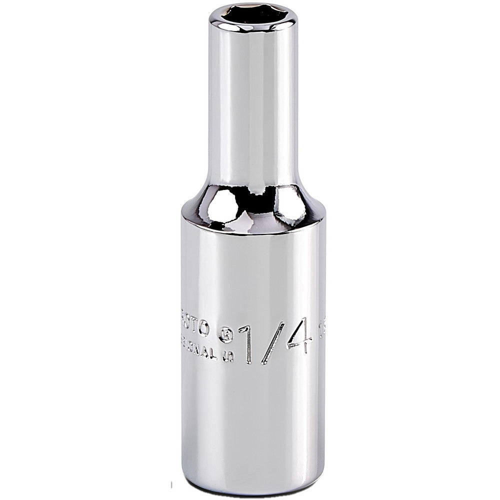 Proto J5008H Deep Hand Socket 1/4" Socket, 6-Point