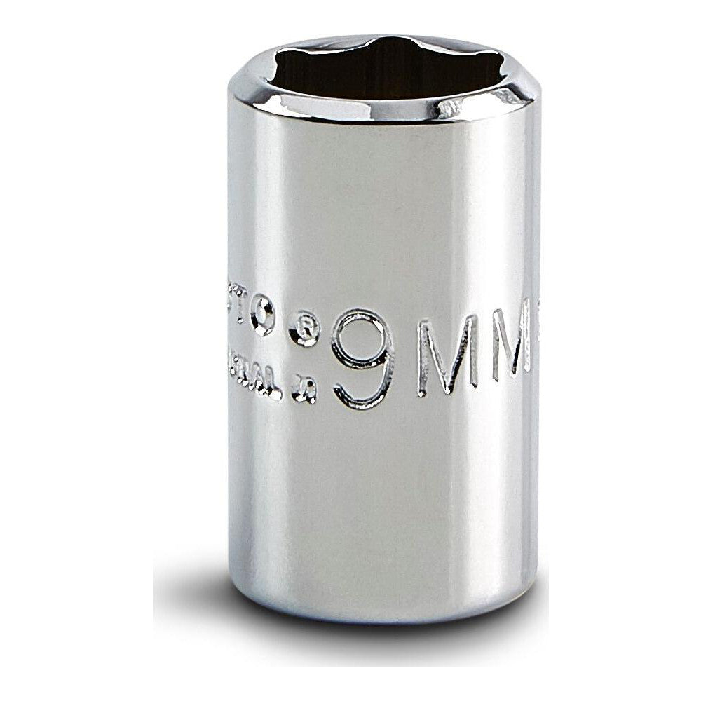 Proto J4709M Hand Socket 9 mm Socket, 6-Point