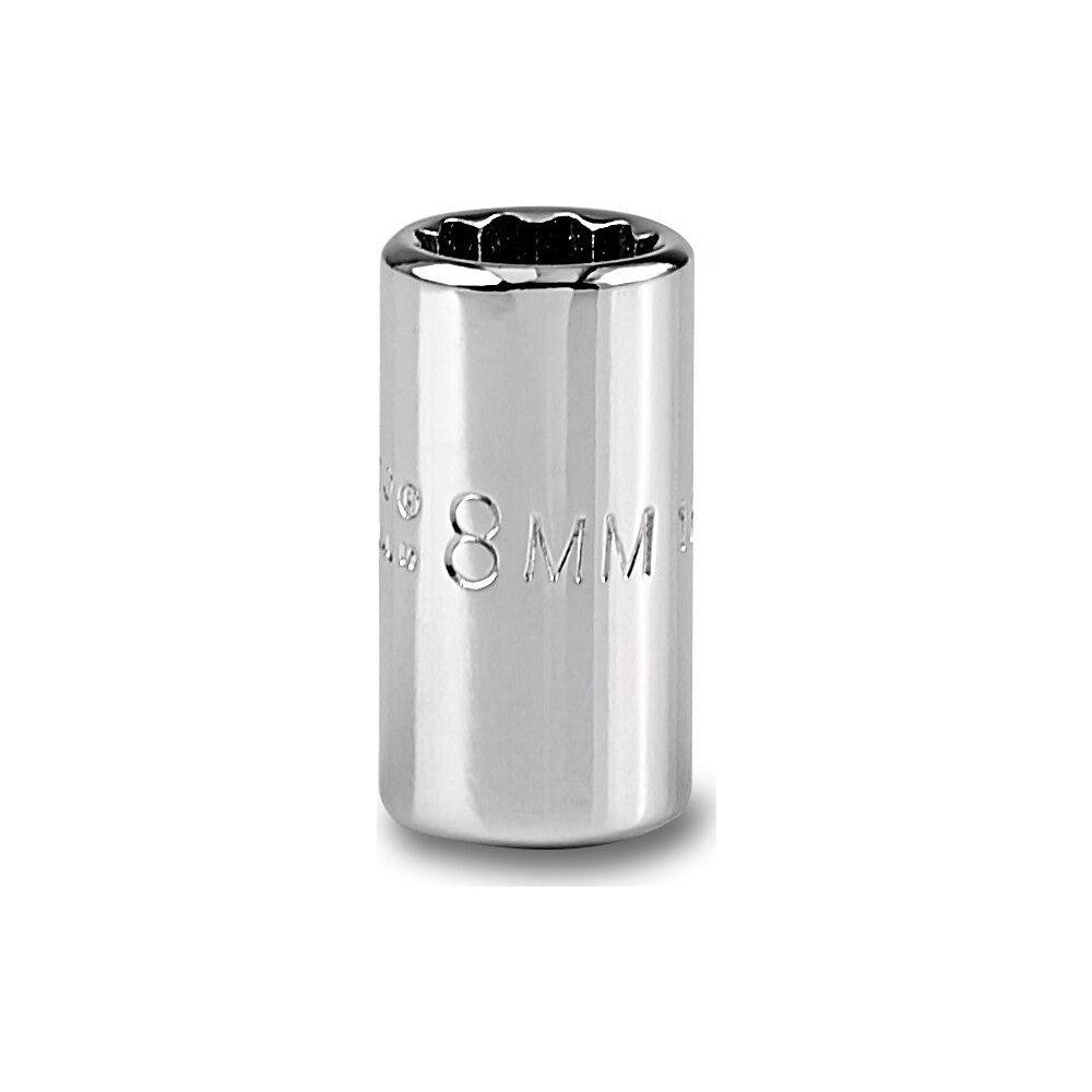 Proto J4708TM Hand Socket 8 mm Socket, 12-Point