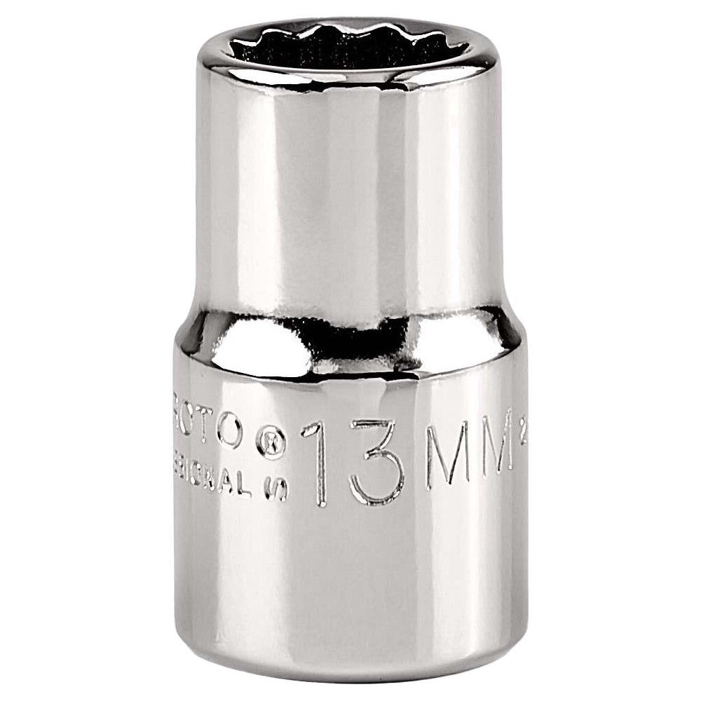 Proto J5413M Hand Socket 13 mm Socket, 12-Point