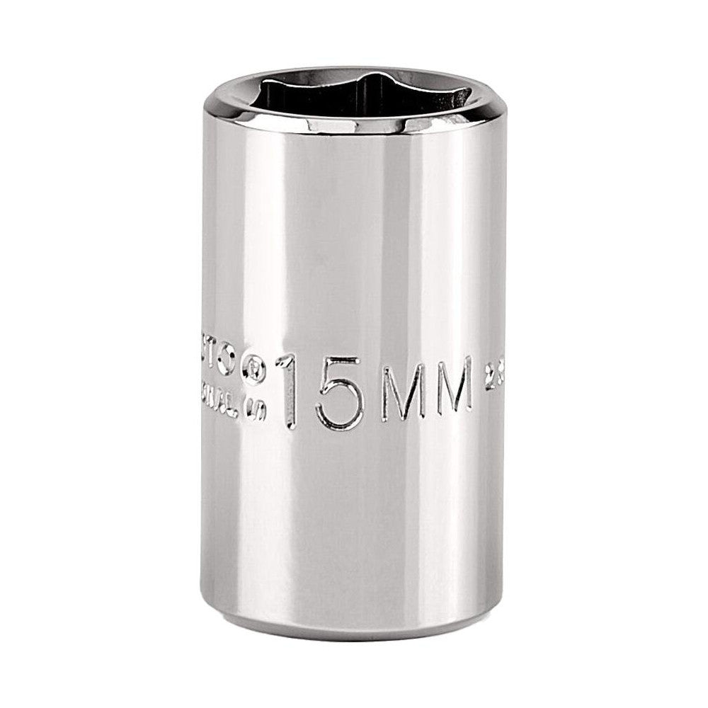 Proto J5415MH Hand Socket 15 mm Socket, 6-Point