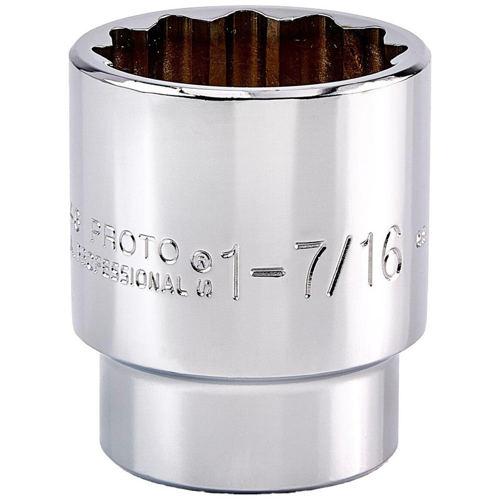 Proto J5446 Hand Socket 1-7/16" Socket, 12-Point