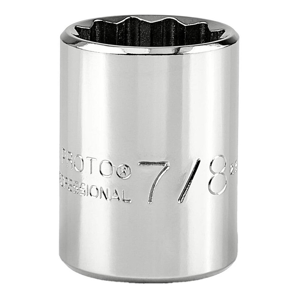 Proto J5428 Hand Socket 7/8" Socket, 12-Point