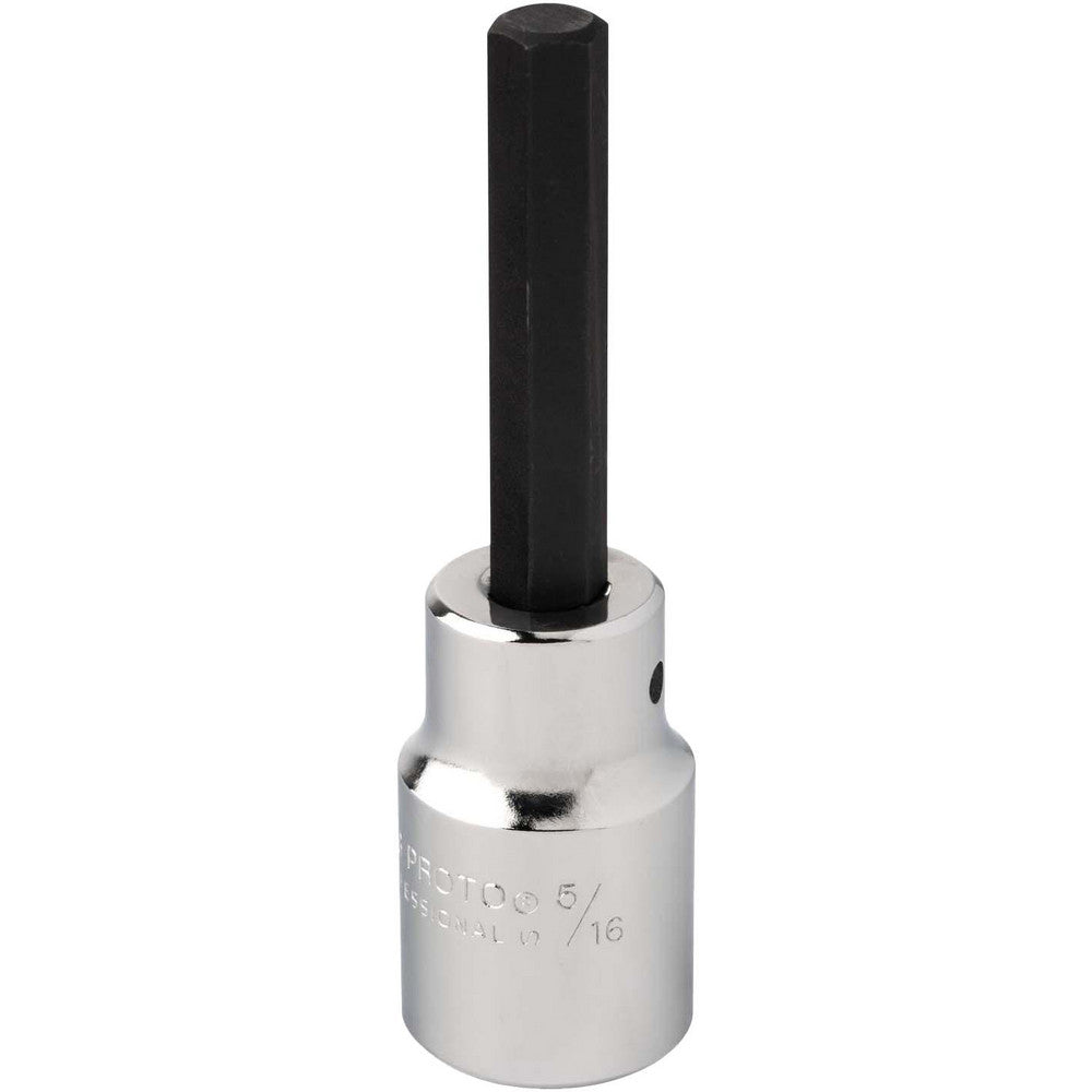 Proto J54415/16 Hand Hex Bit Socket 1/2" Drive, 5/16" Hex