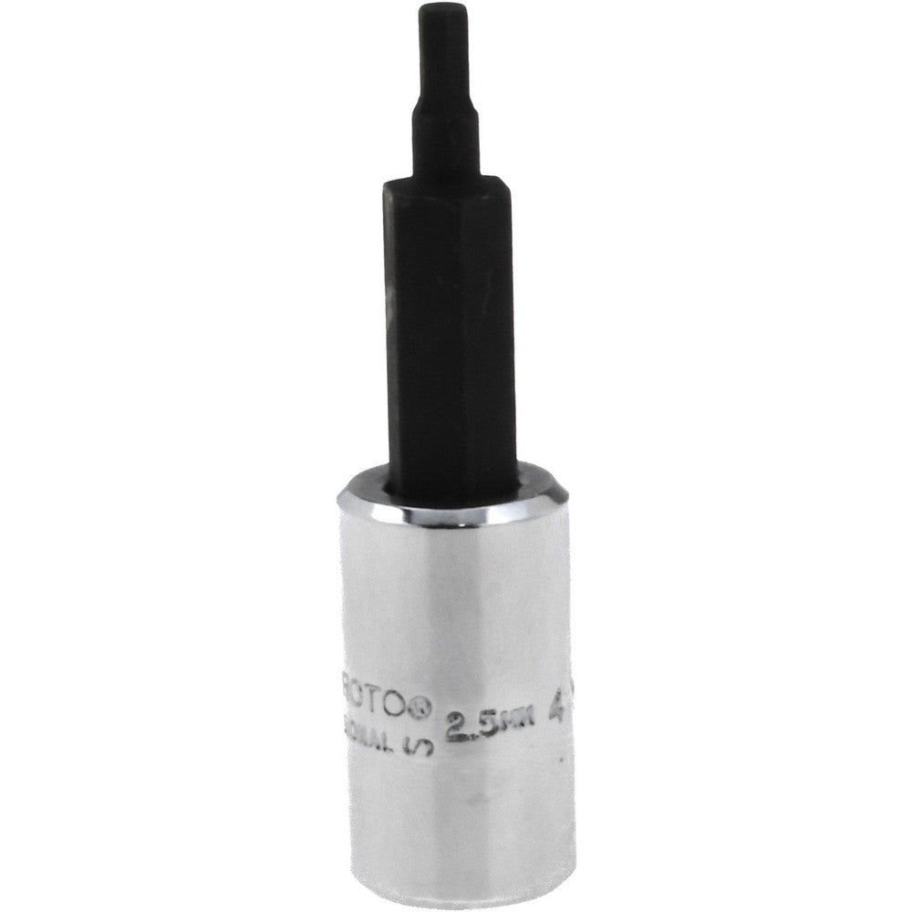 Proto J4770-2.5M Hand Hex Bit Socket 1/4" Drive, 2.5 mm Hex