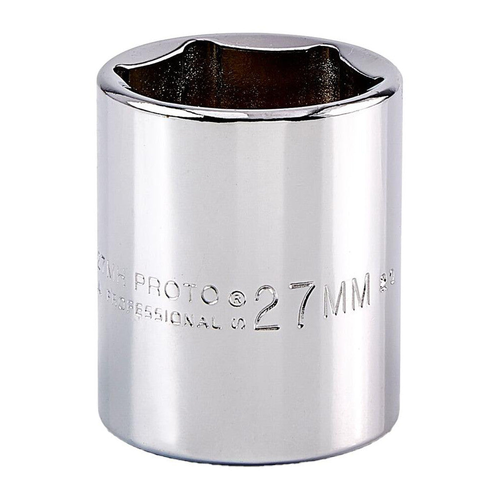 Proto J5427MH Hand Socket 27 mm Socket, 6-Point
