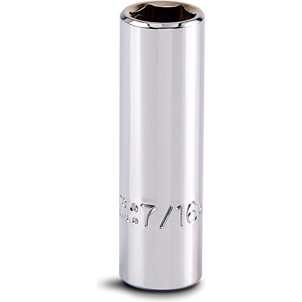 Proto J5014H Deep Hand Socket 7/16" Socket, 6-Point