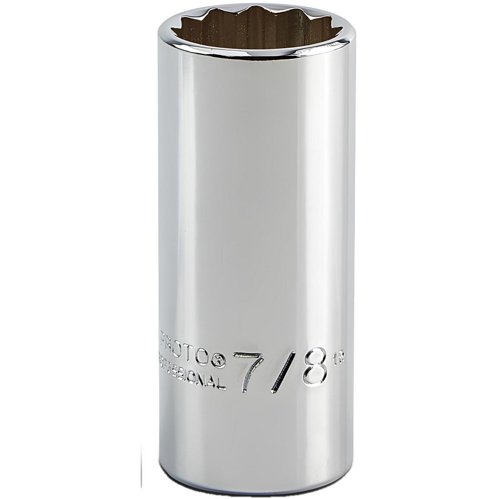 Proto J5028 Deep Hand Socket 7/8" Socket, 12-Point