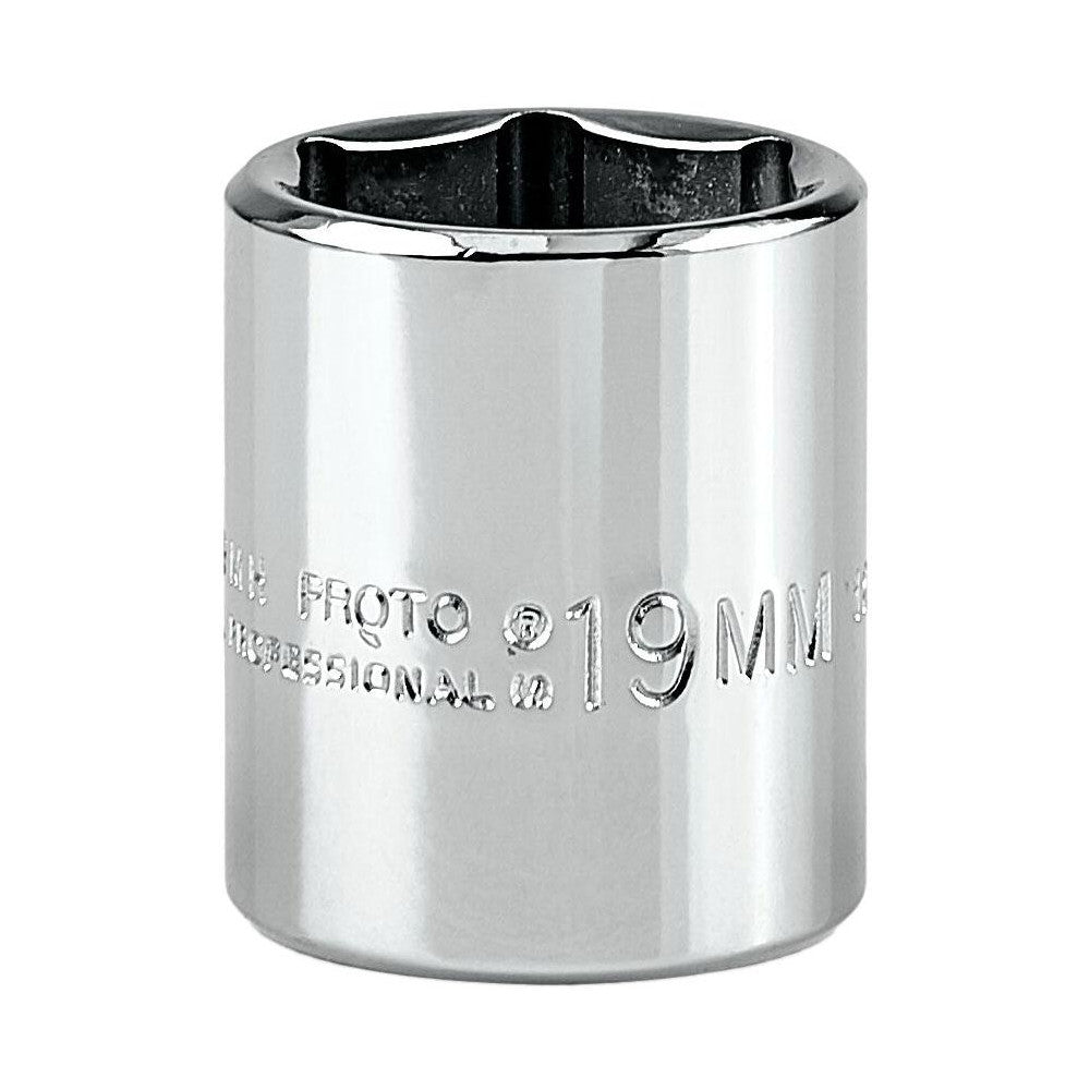 Proto J5219MH Hand Socket 19 mm Socket, 6-Point