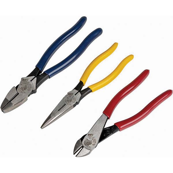 Klein Tools 94034 Plier Set 3 Pc, Diagonal Pliers