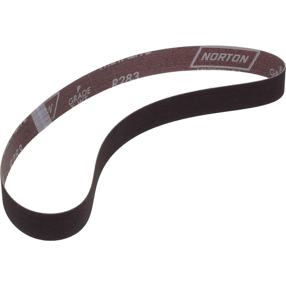 Norton 78072727577 Abrasive Belt 1" Wide, 30" OAL, 120 Grit, Aluminum Oxide