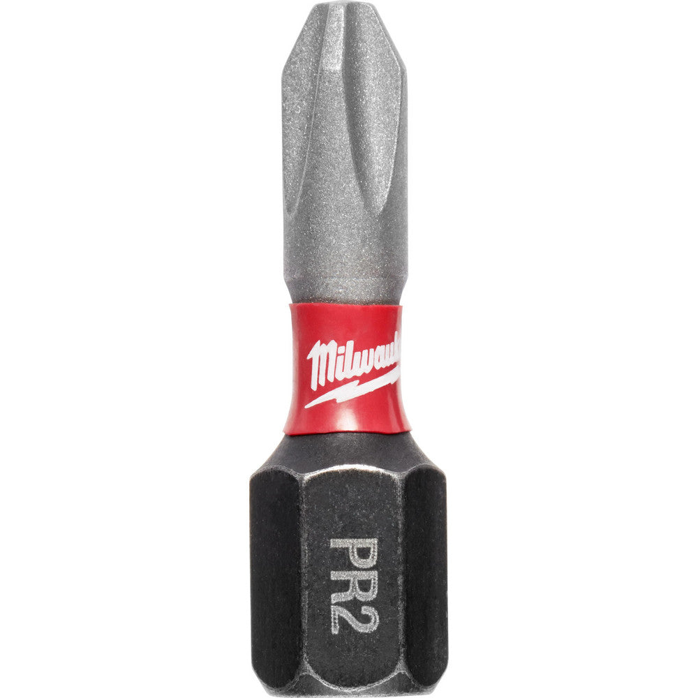 Milwaukee Tool 48-32-4746 Phillips Screwdriver Bits Point Size #2 Drive Size (Inch) 1/4 Overall Length (Inch) 1 Material Steel Tool Type Phillips