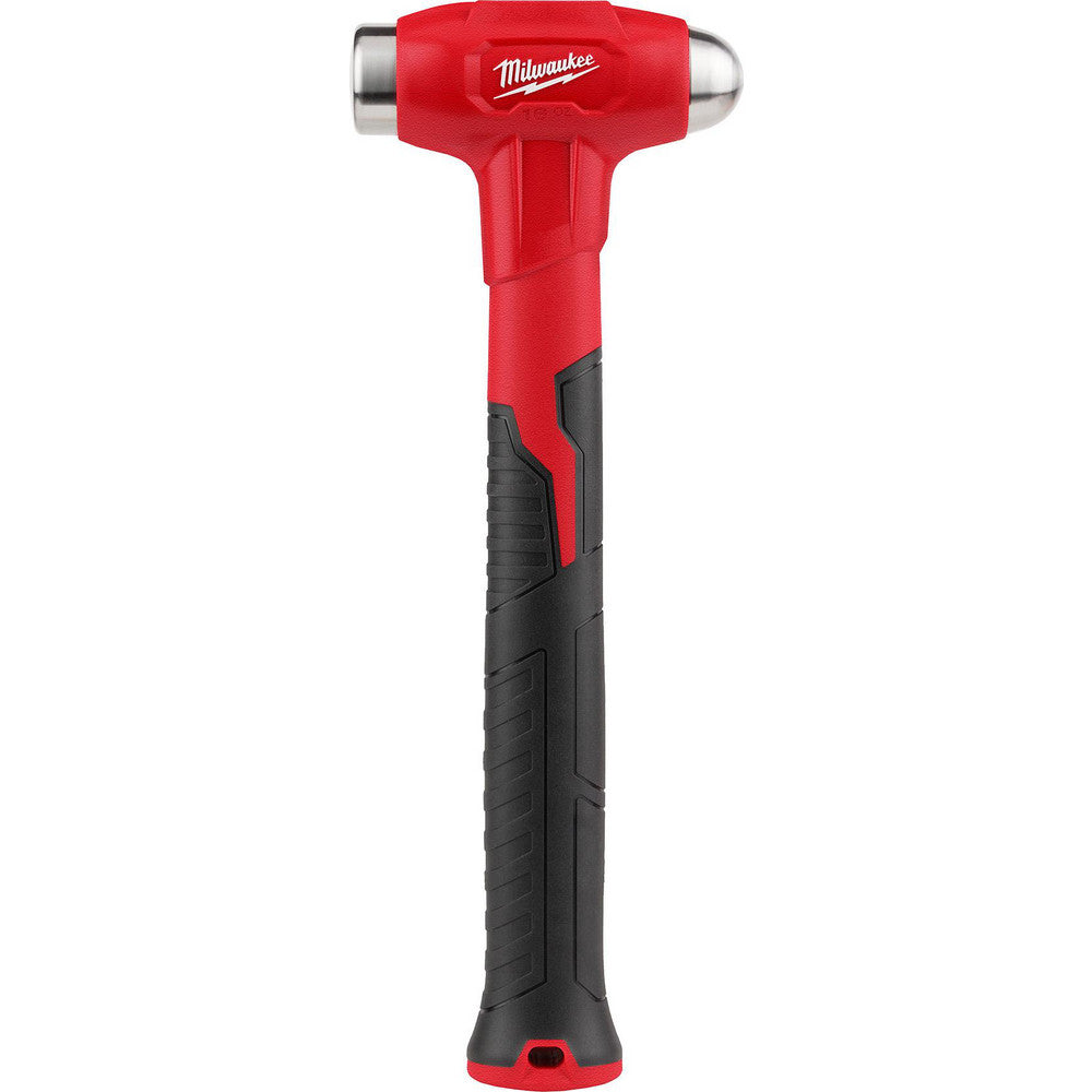 Milwaukee Tool 48-22-9140 Ball Pein & Cross Pein Hammers Hammer Type Ball Pein Dead Blow Head Weight (oz.) 16.00 Handle Material Steel Head Material Steel Handle Length (Decimal Inch) 10 Overall Length (Decimal Inch) 12.1300
