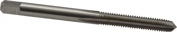 Cleveland C54349 #10-32 Plug RH 3B H2 Bright High Speed Steel 4-Flute Straight Flute Hand Tap