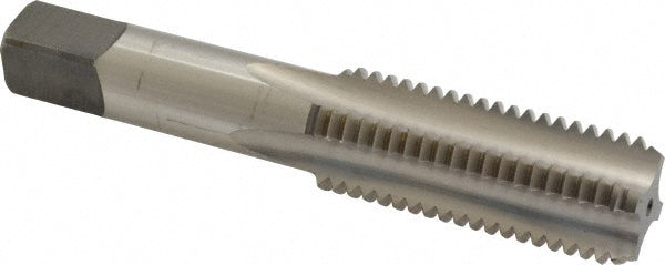 Cleveland C54886 Straight Flute Tap 7/8-9 UNC, 4 Flutes, Bottoming, 3B Class of Fit, High Speed Steel, Bright/Uncoated