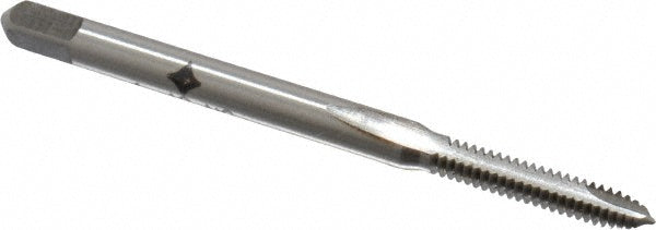 Cleveland C57047 Spiral Point Tap #4-40, UNC, 2 Flutes, Plug, 2B, High Speed Steel, Bright Finish