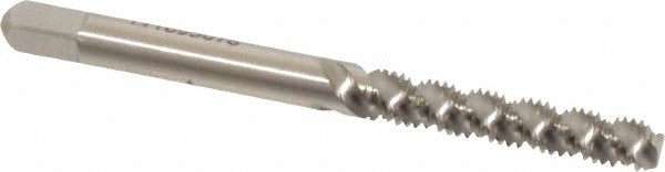 Cleveland C58547 Spiral Flute Tap #10-32, UNF, 3 Flute, Bottoming, 2B Class of Fit, High Speed Steel, Bright/Uncoated