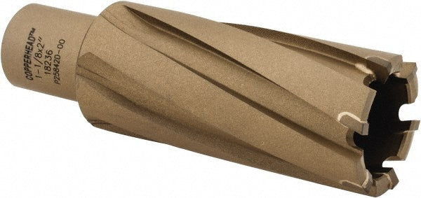 Hougen 18236 Annular Cutter 1-1/8" Dia, 2" Depth of Cut, Carbide Tipped