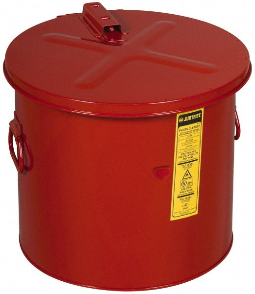 Justrite Mfg. Company 27608 8 Gallon Capacity, Coated Steel, Red Dip Tank