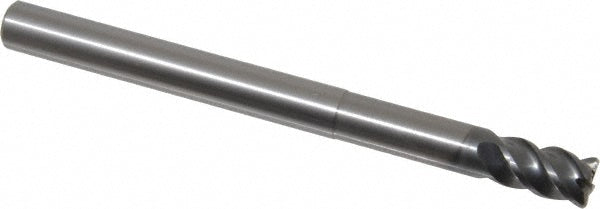 OSG 457110311 Corner Radius End Mill 10.00 mm Dia, 15.00 mm LOC, 1.00 mm Radius, 4 Flute, Solid Carbide