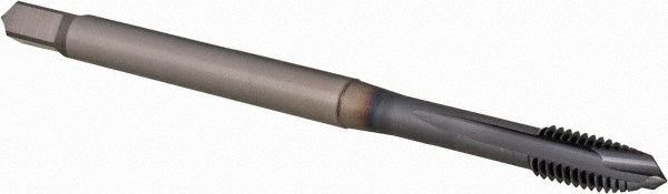 OSG 1651000508 Spiral Point Tap M5x0.80 Metric Coarse, 3 Flutes, Plug, 6H Class of Fit, Powdered Metal, TiCN Coated
