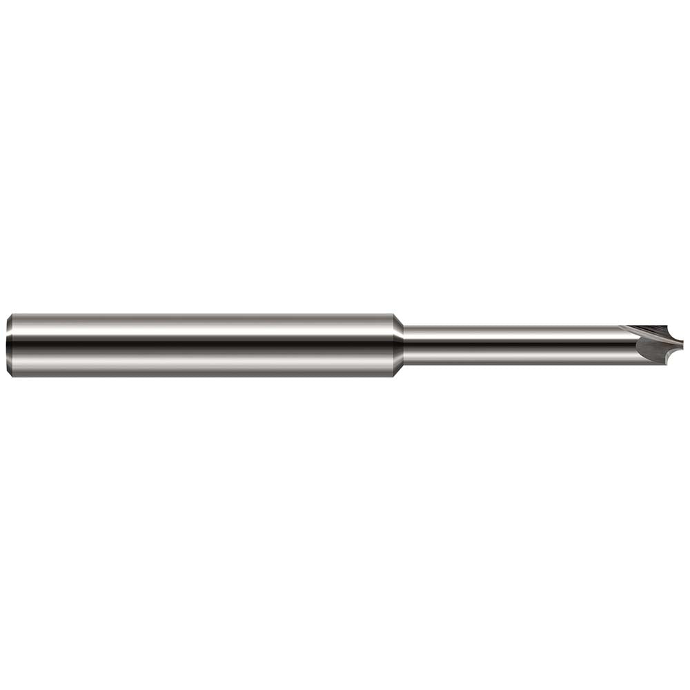 Harvey Tool 57510 Corner Rounding End Mill 0.01 mm Radius, 1/16" Dia, 2 Flutes, Solid Carbide