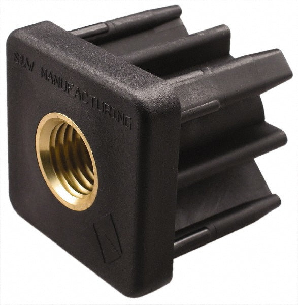Gibraltar TE1-3D-G 1-1/2" Tube, 3/4-10 Thread, 1,000 Lb Capacity, Square Tube End