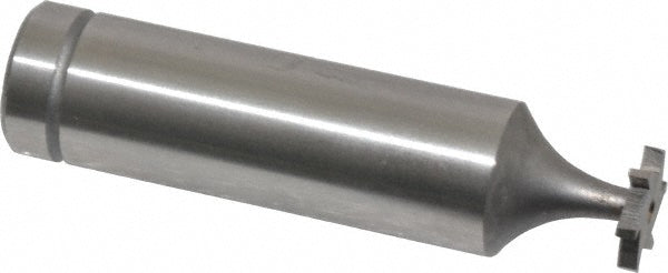 MOON CUTTERS CO. CKY275 Woodruff Keyseat Cutter 0.375" Cut Dia, 0.0625" Cut Width, 1/2" Shank Dia, Straight Tooth