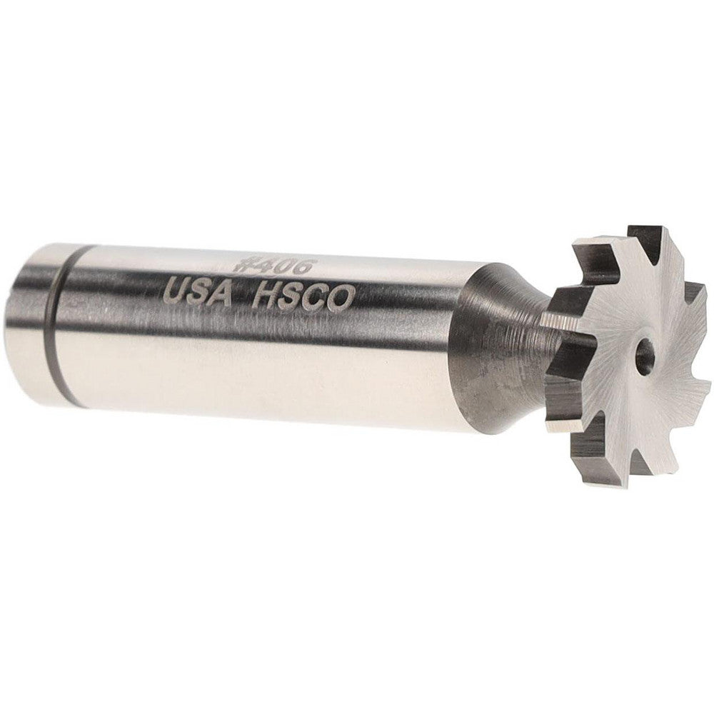 Moon Cutters Co. CSTKY475 Woodruff Keyseat Cutter 0.75" Cut Dia, 0.125" Cut Width, 1/2" Shank Dia, Staggered Tooth