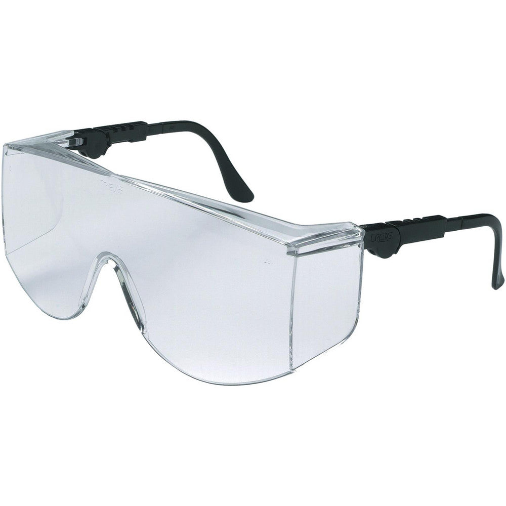 MCR Safety TC110XL Safety Glasses Scratch-Resistant, Polycarbonate, Clear Lenses, Frameless