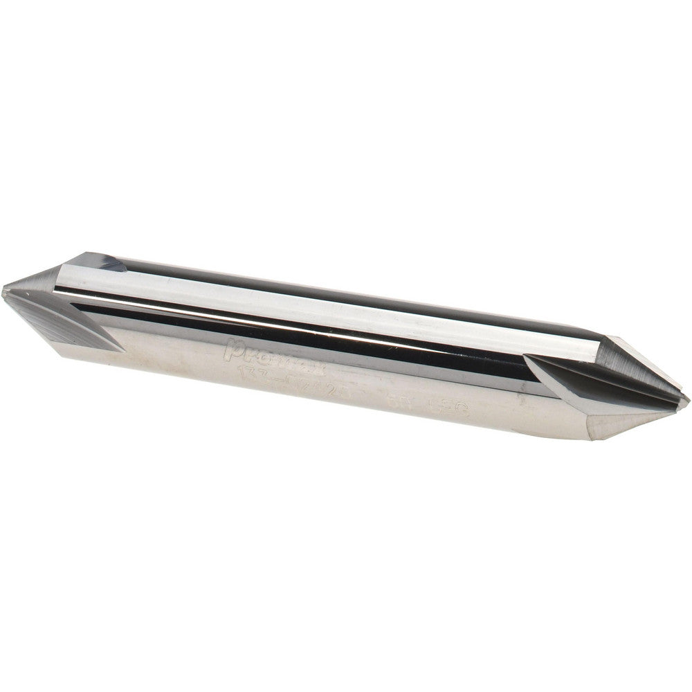ProMax 133-02420 Chamfer Mill 3/8" Dia, 4 Flutes, Solid Carbide