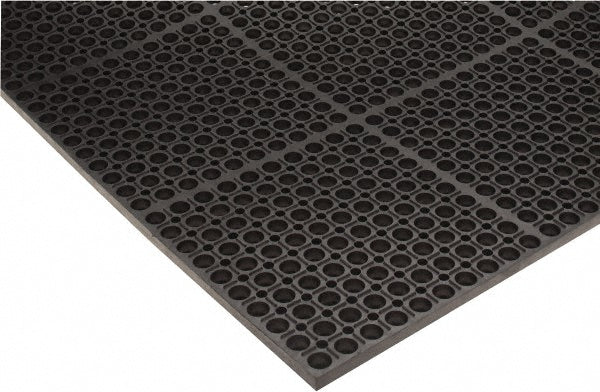PRO-SAFE 3917109203X5 Drainage Mat 5' Long, 3' Wide, 7/8 Thick, CFR Rubber, Heavy-Duty