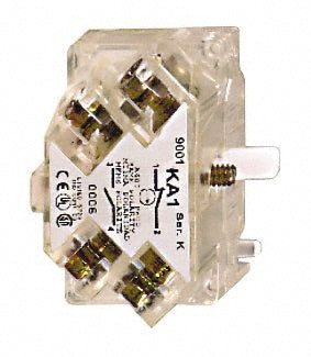 Square D 9001KA1 NO/NC, Multiple Amp Levels, Electrical Switch Contact Block
