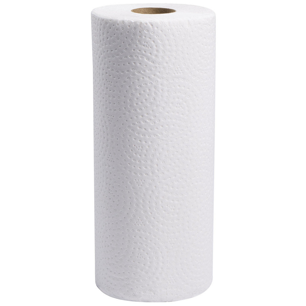 Pro-Source 40760282 Paper Towels Perforated Roll, 30 Rolls, 2 Ply, White