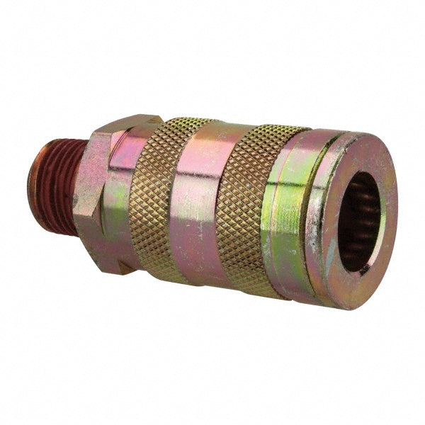 Value Collection 2333783711 3/8 Male NPT Tru-Flate Automotive Pneumatic Hose Coupler