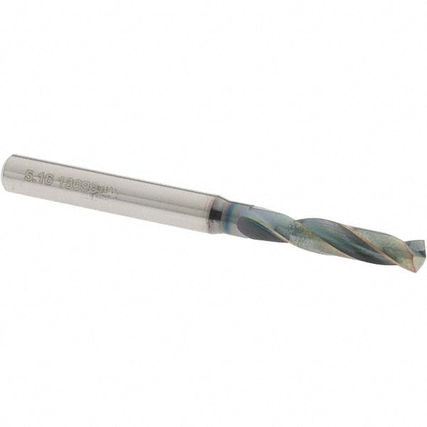 OSG HP243-2031 Screw Machine Length Drill Bit 13/64" (0.2031) Dia, 140 deg, Solid Carbide