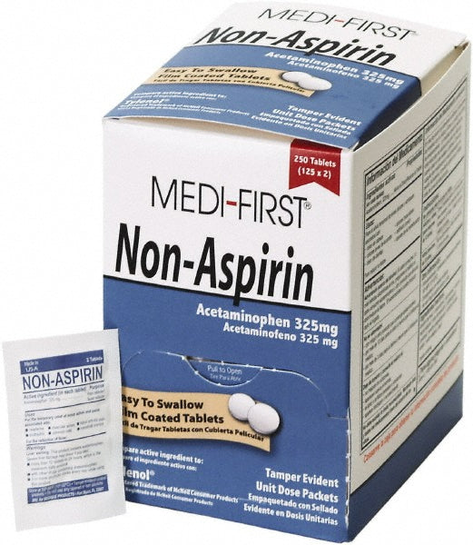 Medique 80348 Headache & Pain Relief Tablet (2) 125 Envelopes