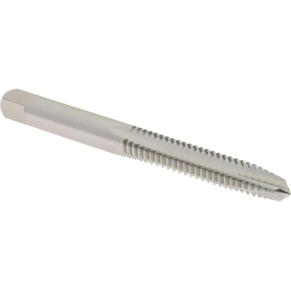 Hertel K008334AS Spiral Point Tap 1/4-20 UNC, 3 Flutes, Plug Chamfer, 3B Class of Fit, HSS, Bright/Uncoated Coated