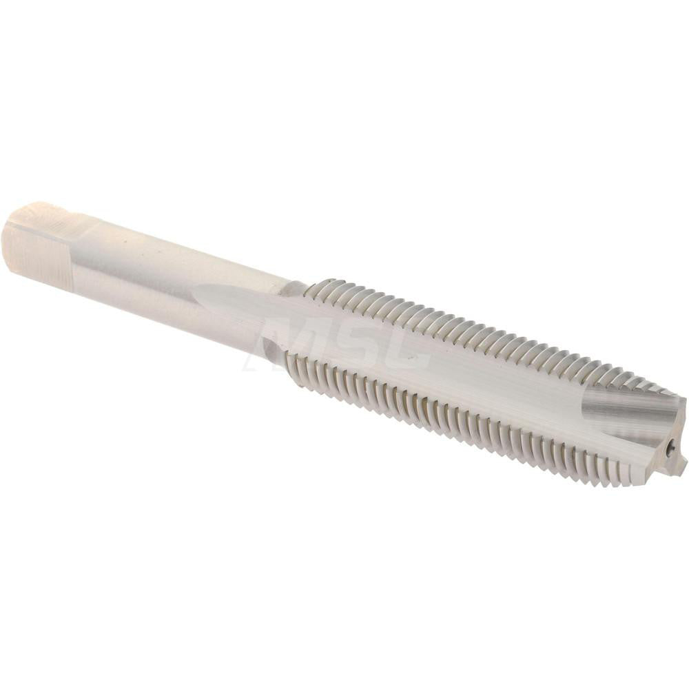 Hertel K008538AS Spiral Point Tap 1/2-20 UNF, 3 Flutes, Plug Chamfer, 2B Class of Fit, HSS, Bright/Uncoated Coated