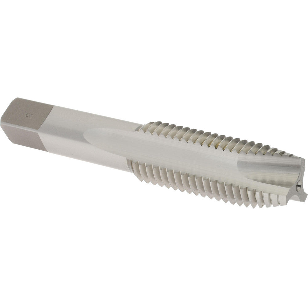 Hertel K013033AS Spiral Point Tap 7/8-9 UNC, 3 Flutes, Plug Chamfer, 3B Class of Fit, HSS, Bright/Uncoated Coated