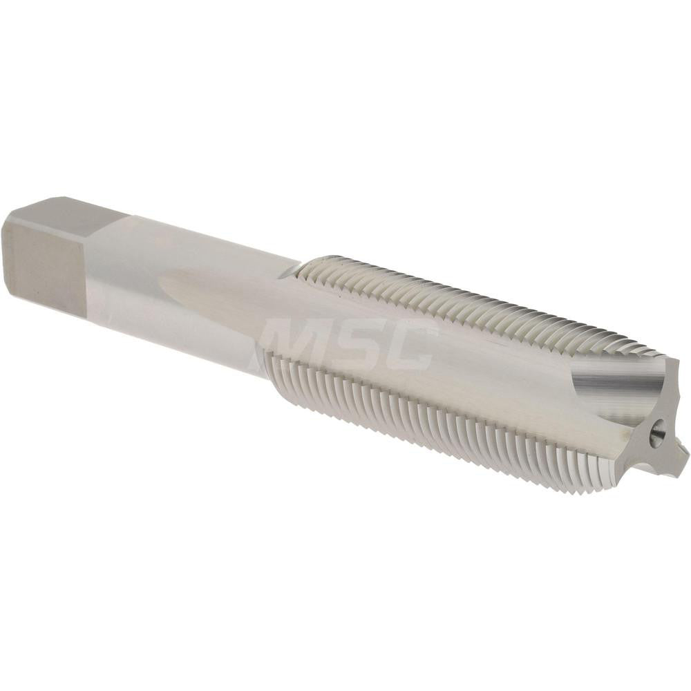 Hertel K013231AS Spiral Point Tap 1-14 UNS, 3 Flutes, Plug Chamfer, 3B Class of Fit, HSS, Bright/Uncoated Coated