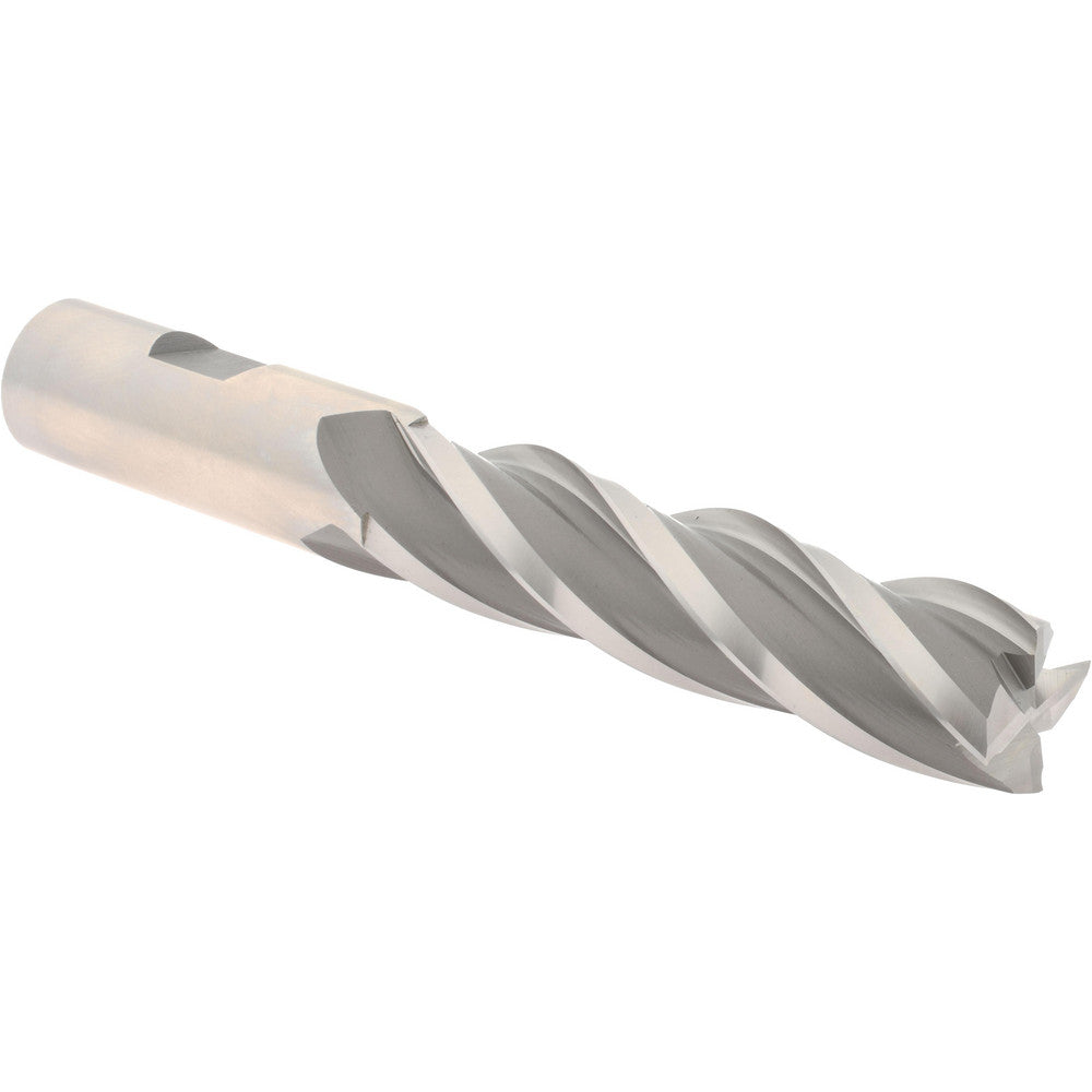 Hertel E2040048 Square End Mill 3/4'' Dia, 3'' LOC, 3/4'' Shank Dia, 5-1/4'' OAL, 4 Flutes, Cobalt