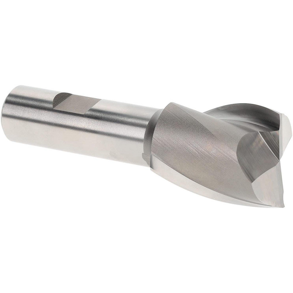 Hertel E103011602 Square End Mill 1-1/4" Dia, 2 Flutes, 1-1/2" LOC, High Speed Steel, 30 ° Helix