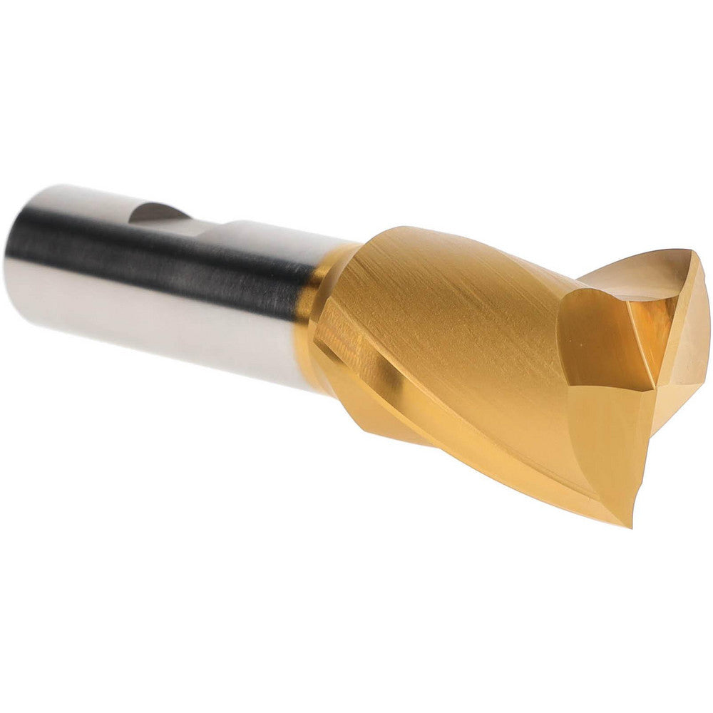 Hertel E803011603 Square End Mill 1-1/4" Dia, 1-1/2" LOC, 2 Flutes, High Speed Steel