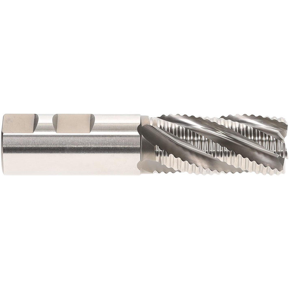 Hertel 41120817 Roughing End Mill 1" Dia, 5 Flute, Single End, Cobalt