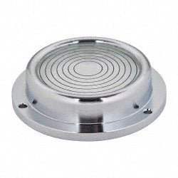 Geier & Bluhm, Inc. 2-24016 2-3/4 Inch Base Diameter x 0.69 Inch Overall Height, 7 Circles, Brass Bull's Eye Circular Level