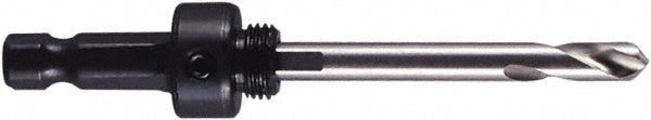 M.K. Morse 139014 Hole Saw Arbor Hex Shank, Drill Pilot